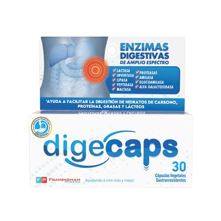 DIGECAPS x 30 caps